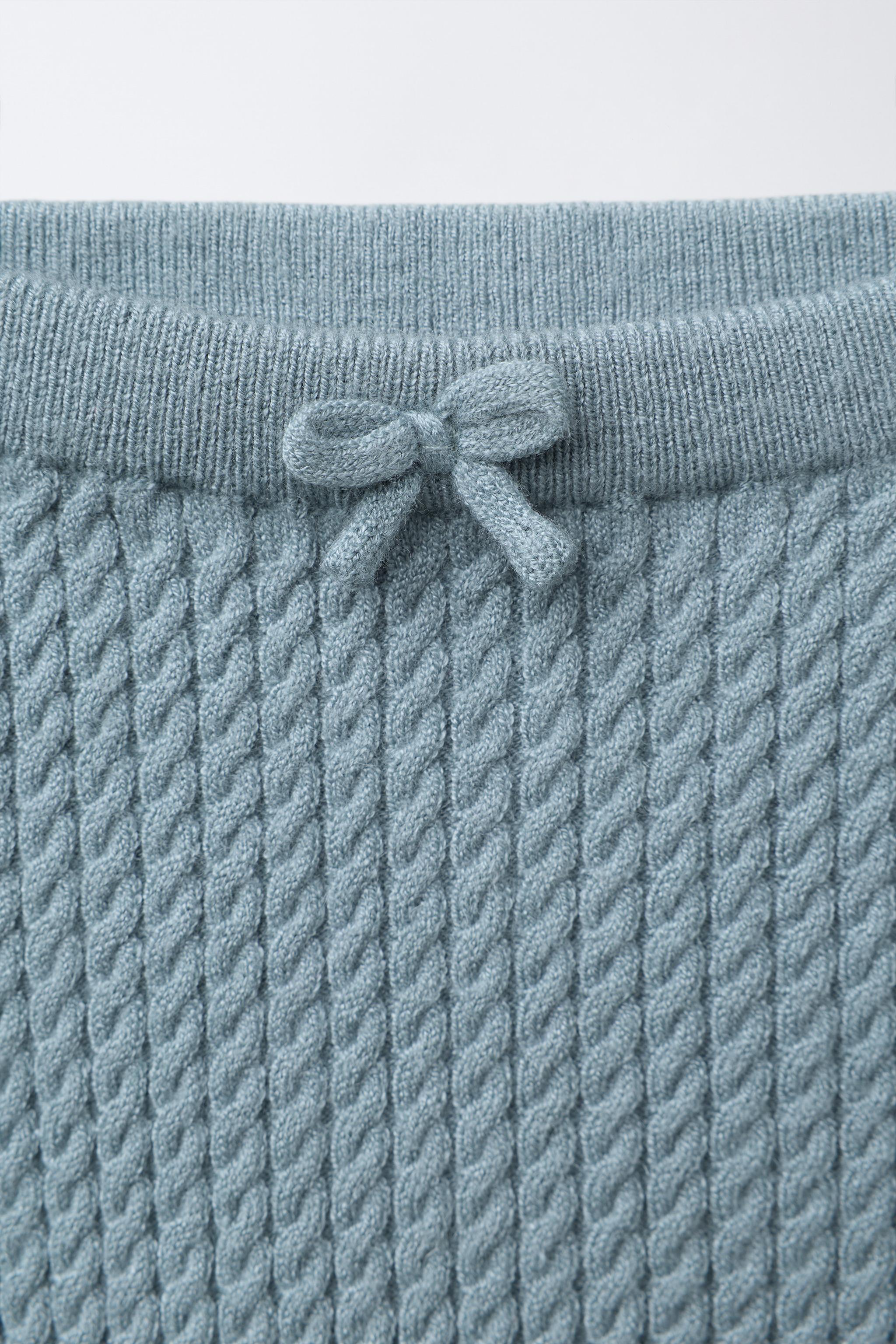 LEGGING EN MAILLE À TORSADES
